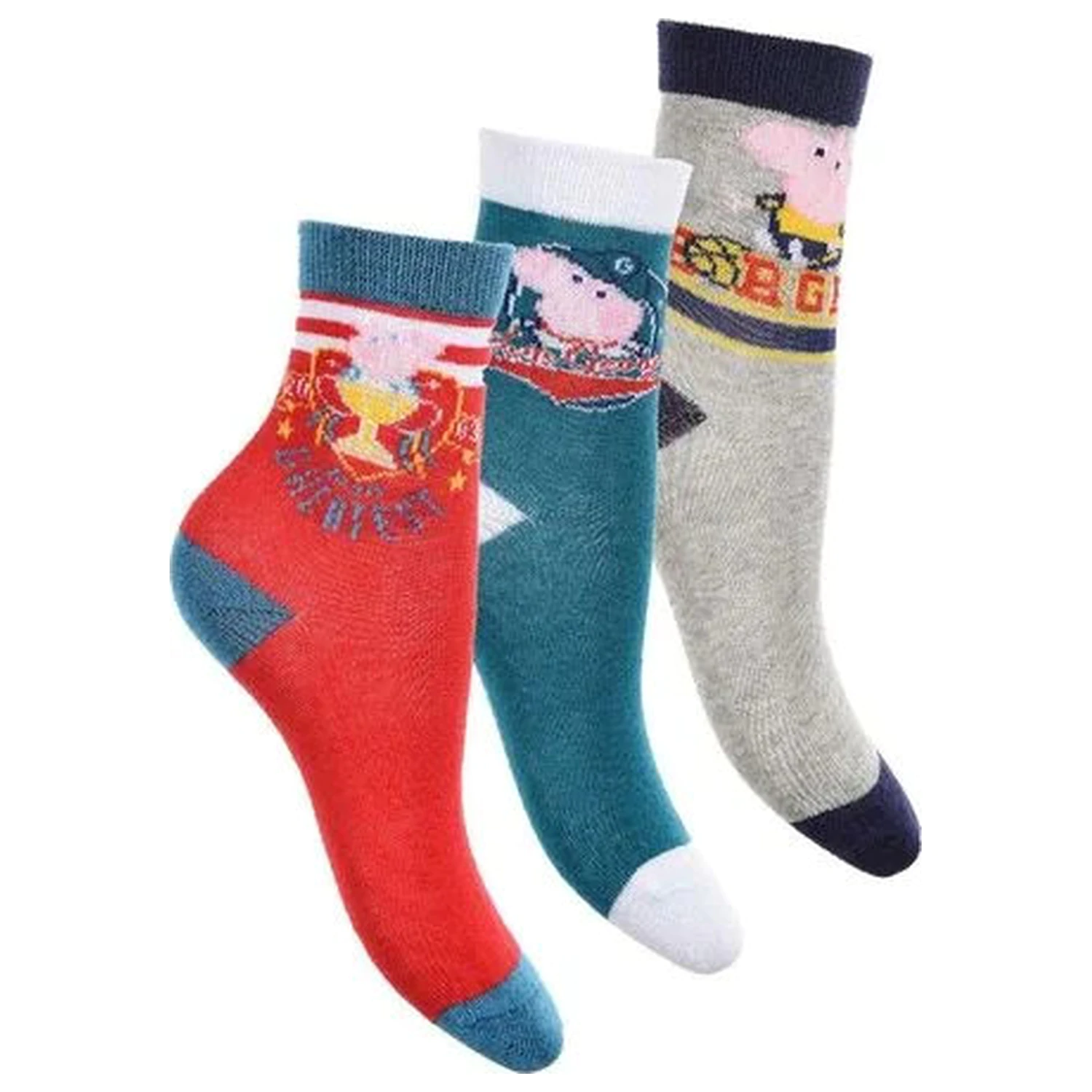 Peppa Pig George Blue kids socks 31/34 product photo