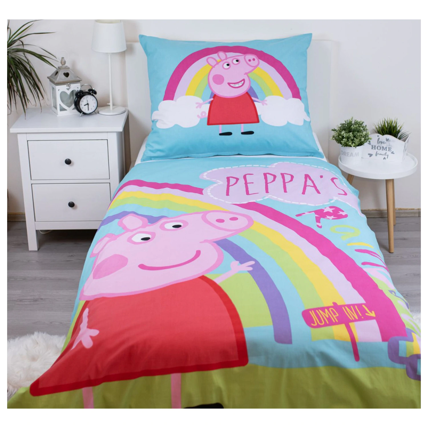 Peppa Pig Jump In Duvet Cover product photo