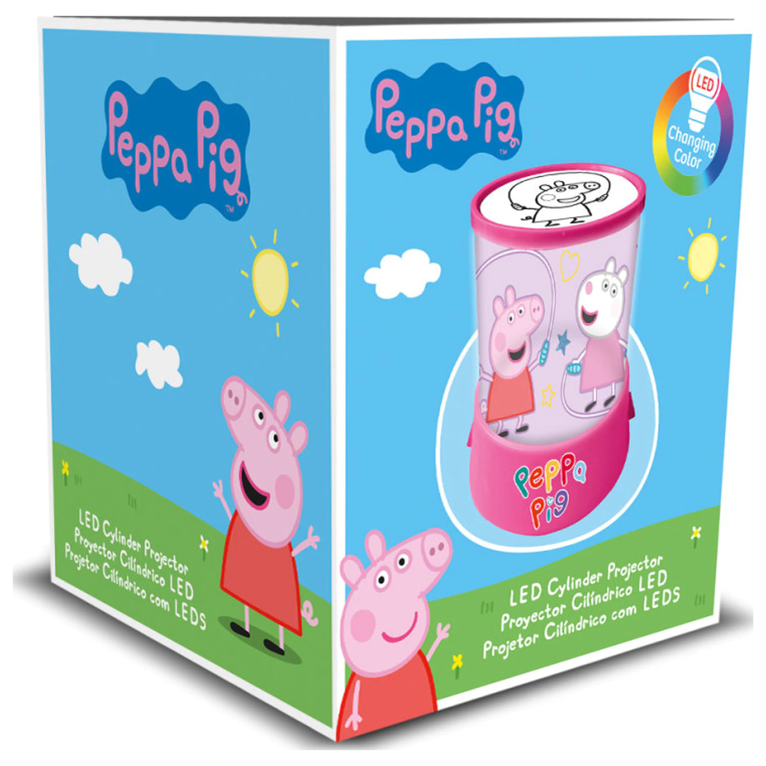 Peppa Pig Jump Rope 2-in-1 Projector, Lamp, Night Light product photo