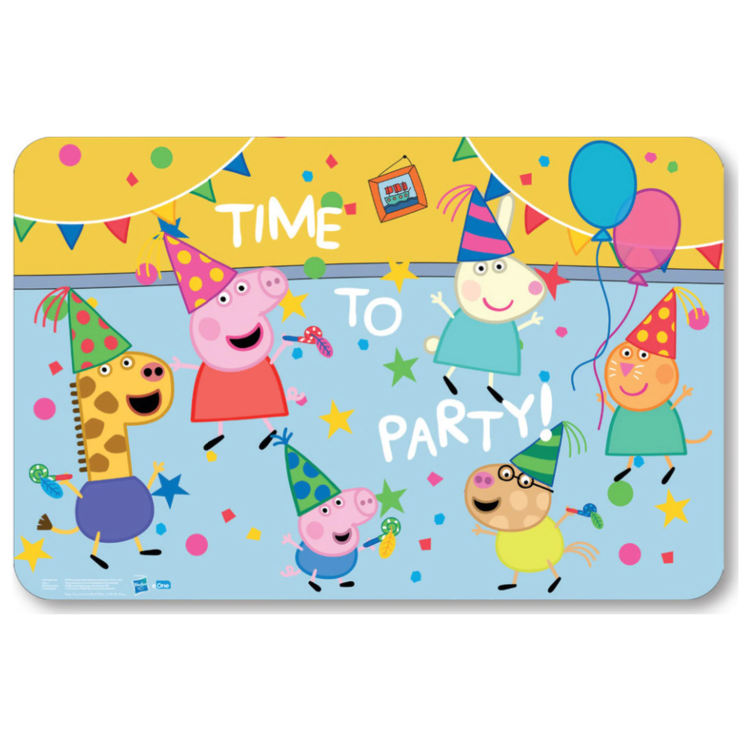 Peppa Pig Party Placemat 43x28 cm product photo