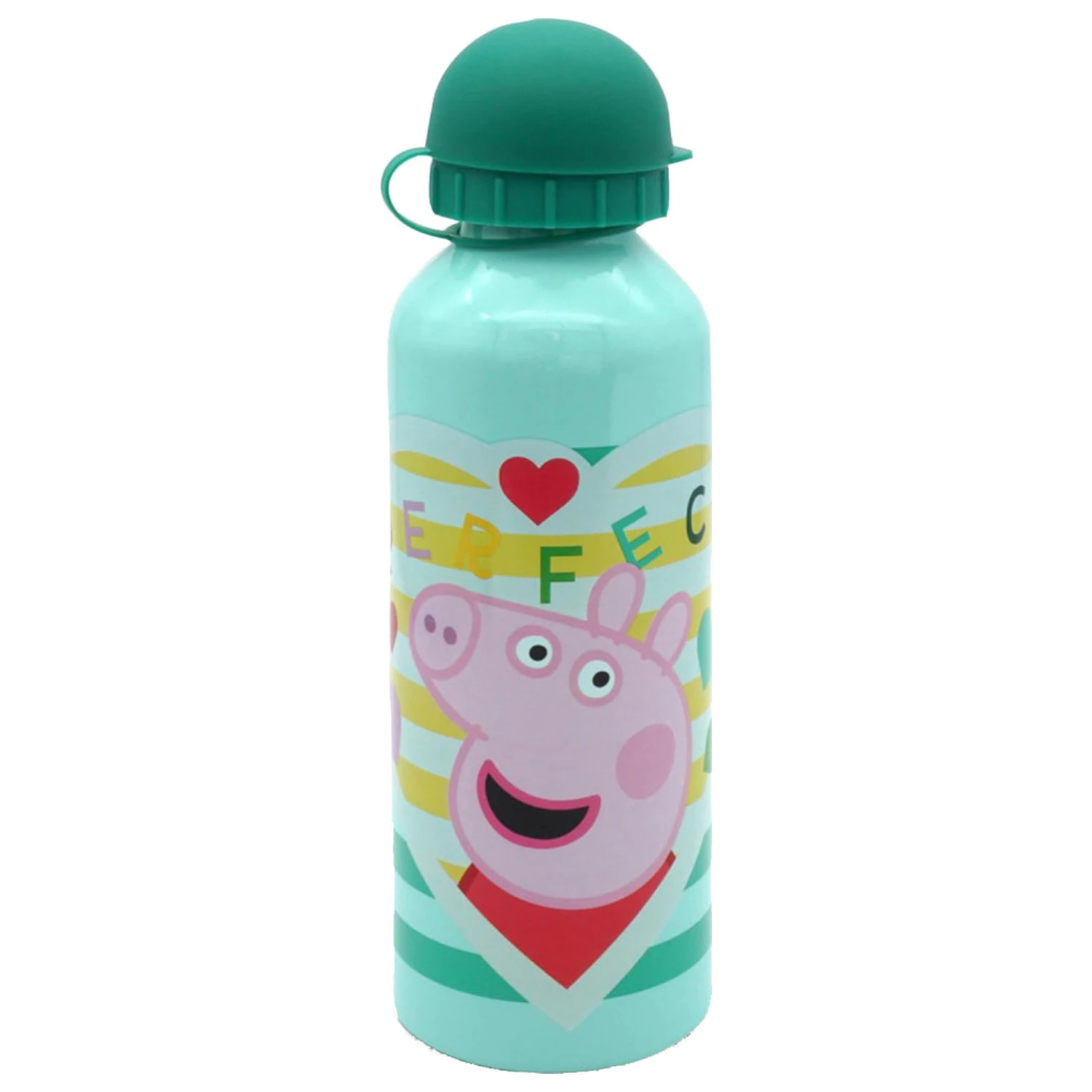 Peppa Pig Perfect aluminum water bottle with drinking cap 500 ml product photo