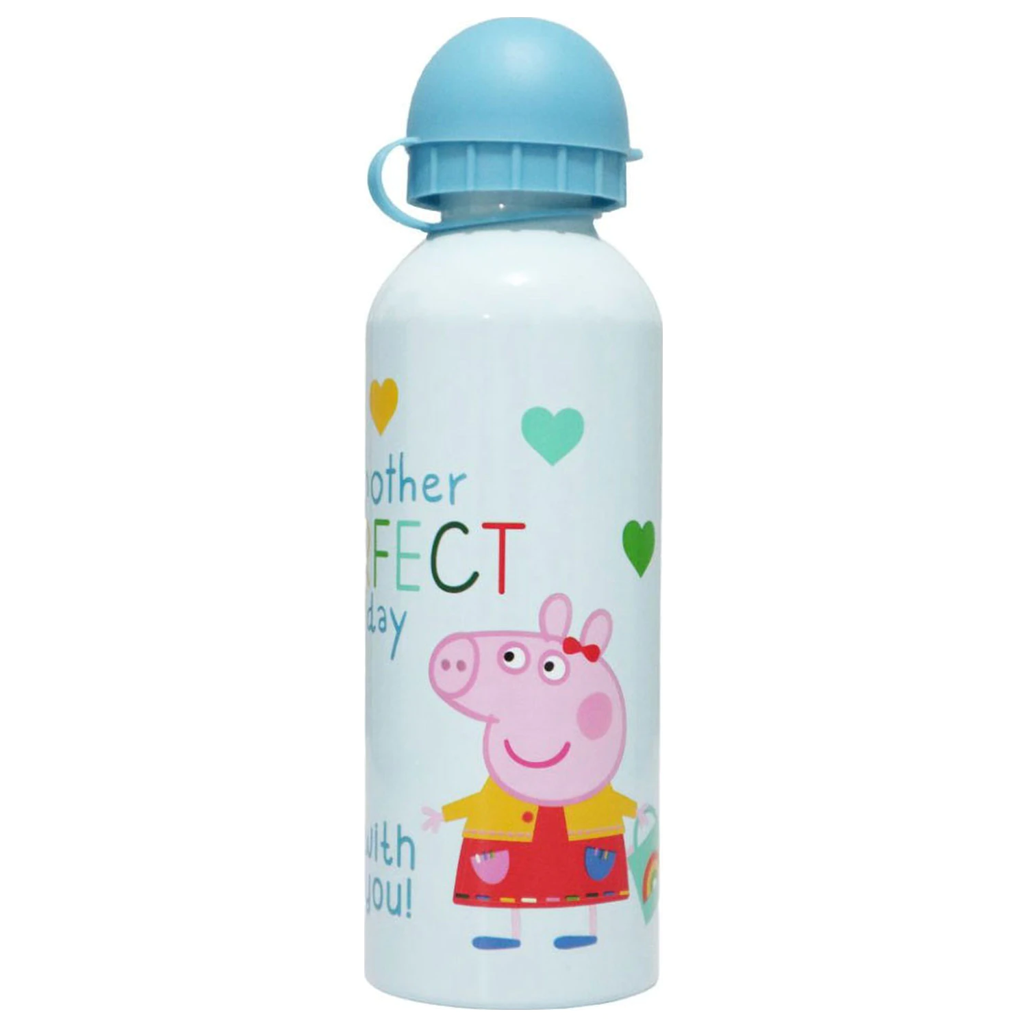 Peppa Pig Perfect Day aluminium water bottle with drinking spout 500 ml product photo