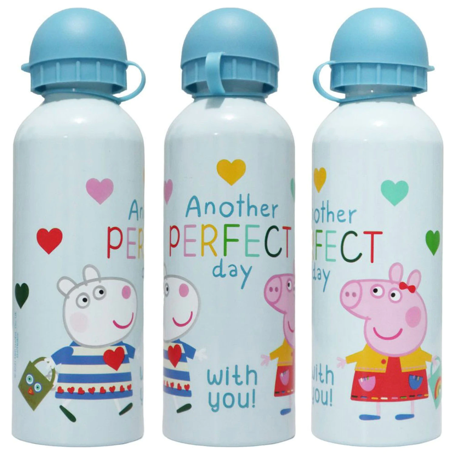 Peppa Pig Perfect Day aluminium water bottle with drinking spout 500 ml product photo