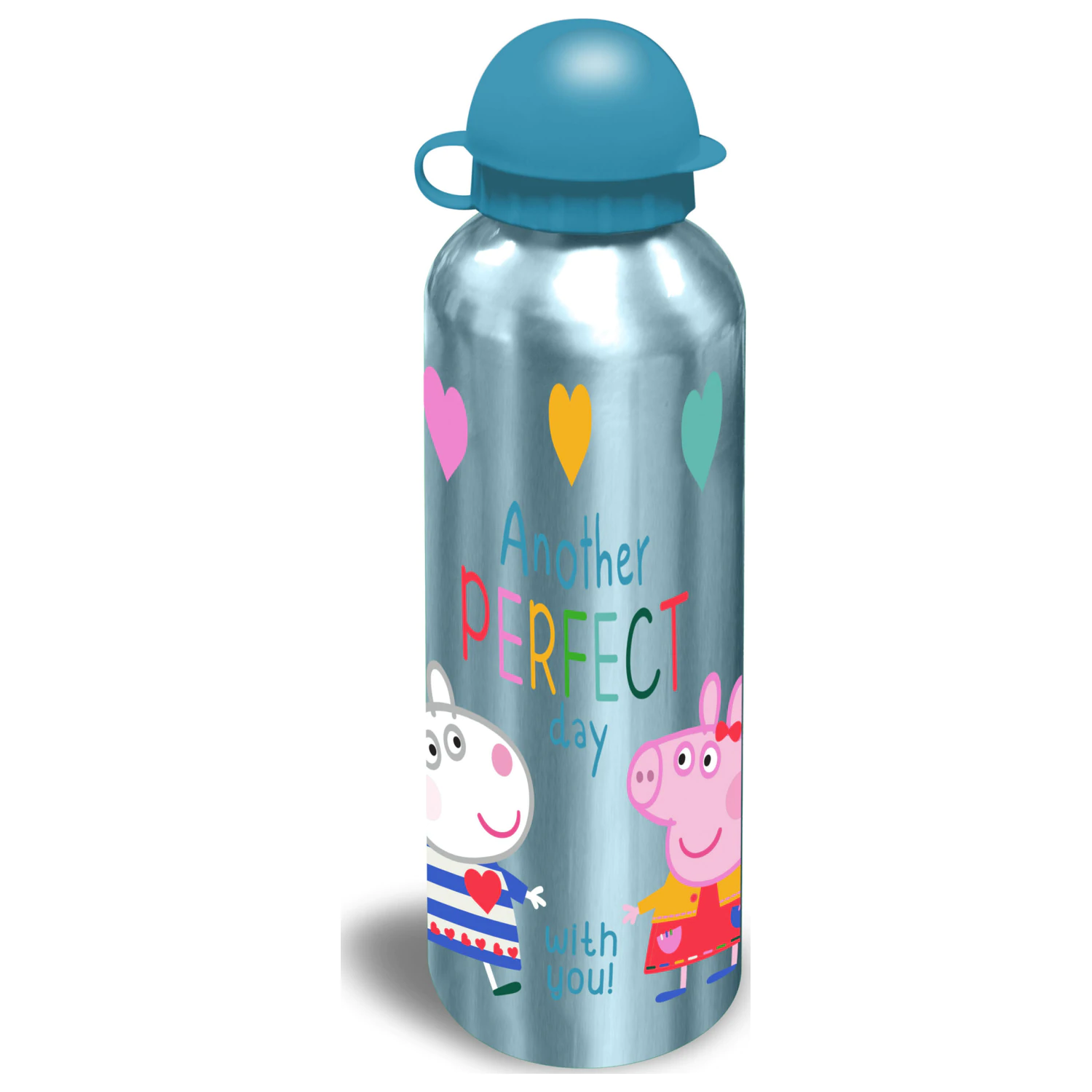 Peppa Pig Perfect Day aluminium water bottle with drinking spout 500 ml product photo