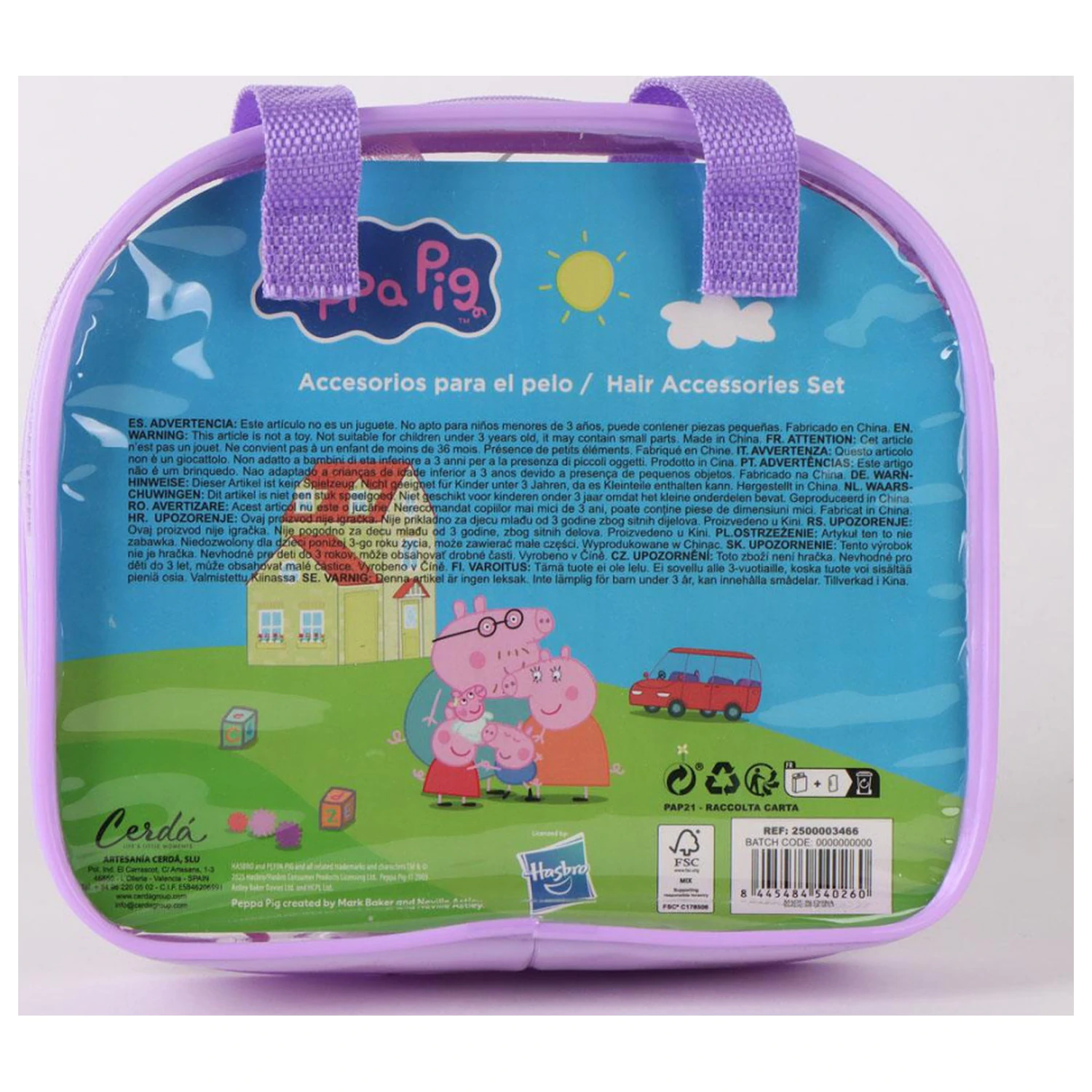 Peppa Pig Sisters Hair Accessory Set product photo