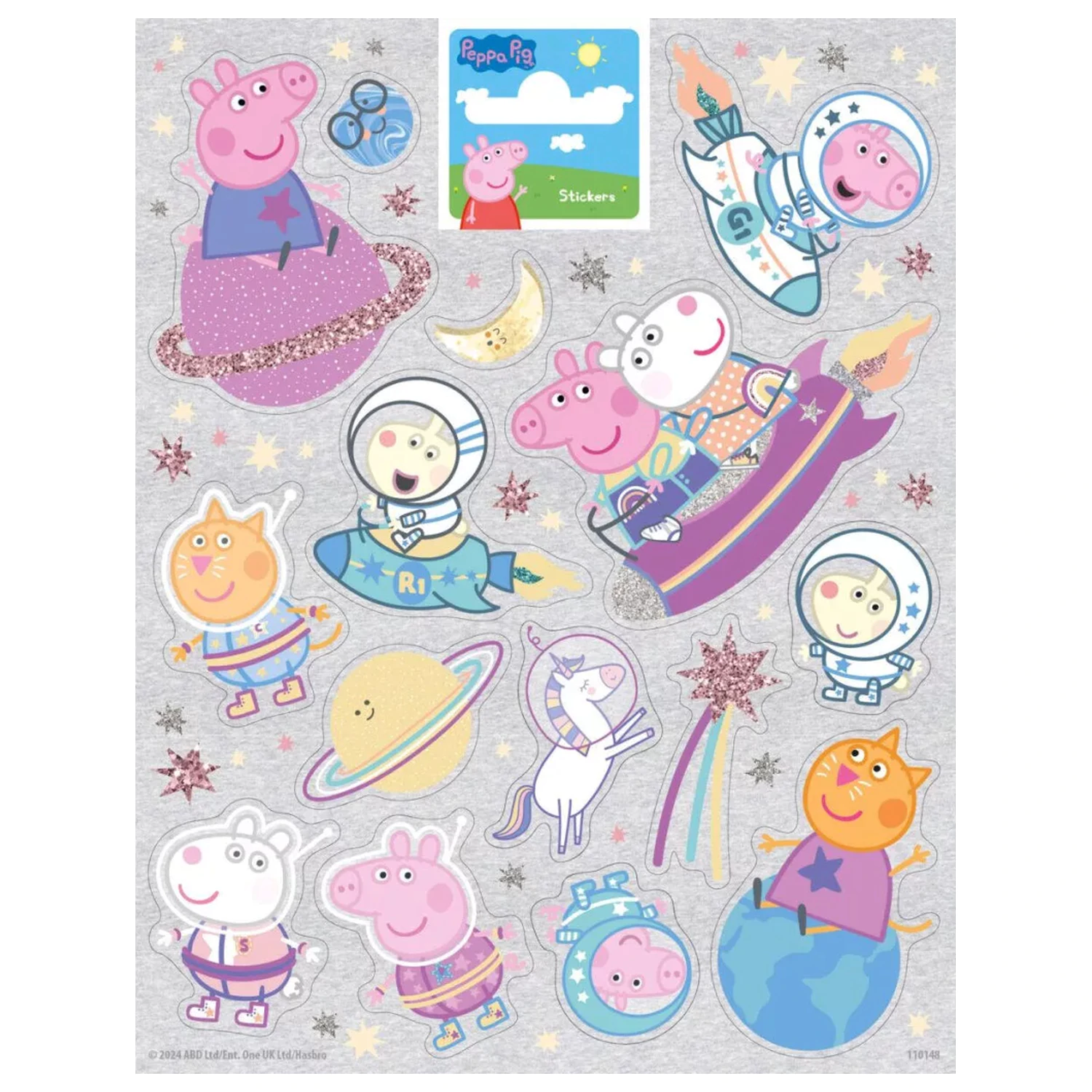 Peppa Pig Space Sticker product photo
