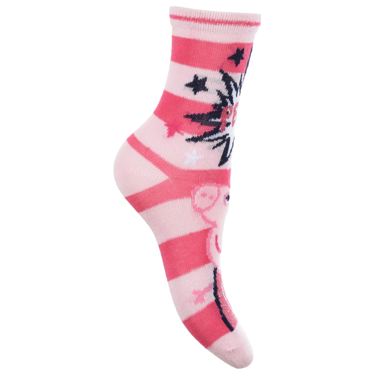 Peppa Pig Sparkle Steps Grey kids' socks 27/30 product photo