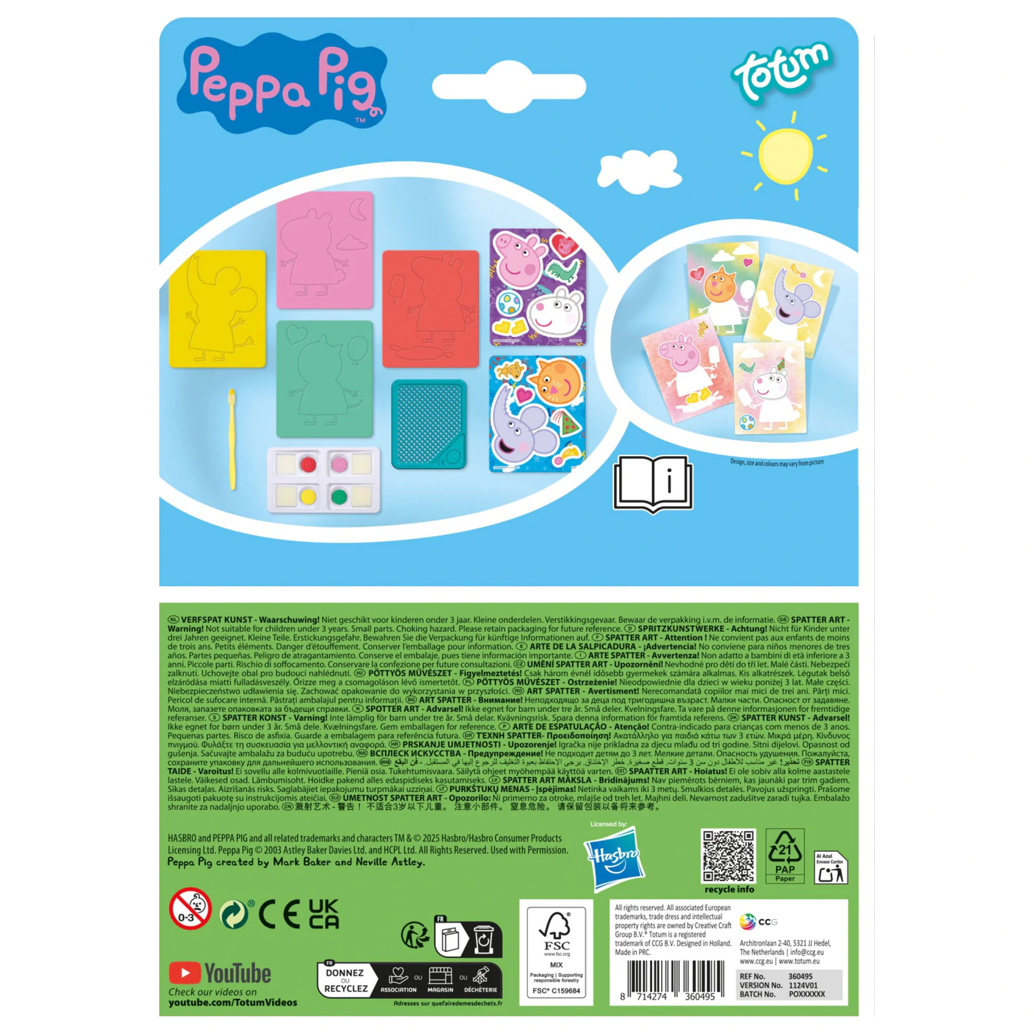 Peppa Pig Summer Creative Set product photo