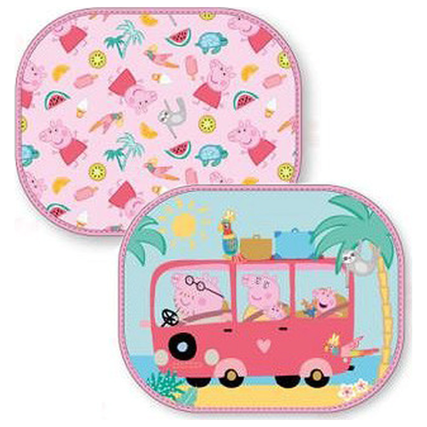 Peppa Pig Summer Sunshade for Window 2 pcs product photo