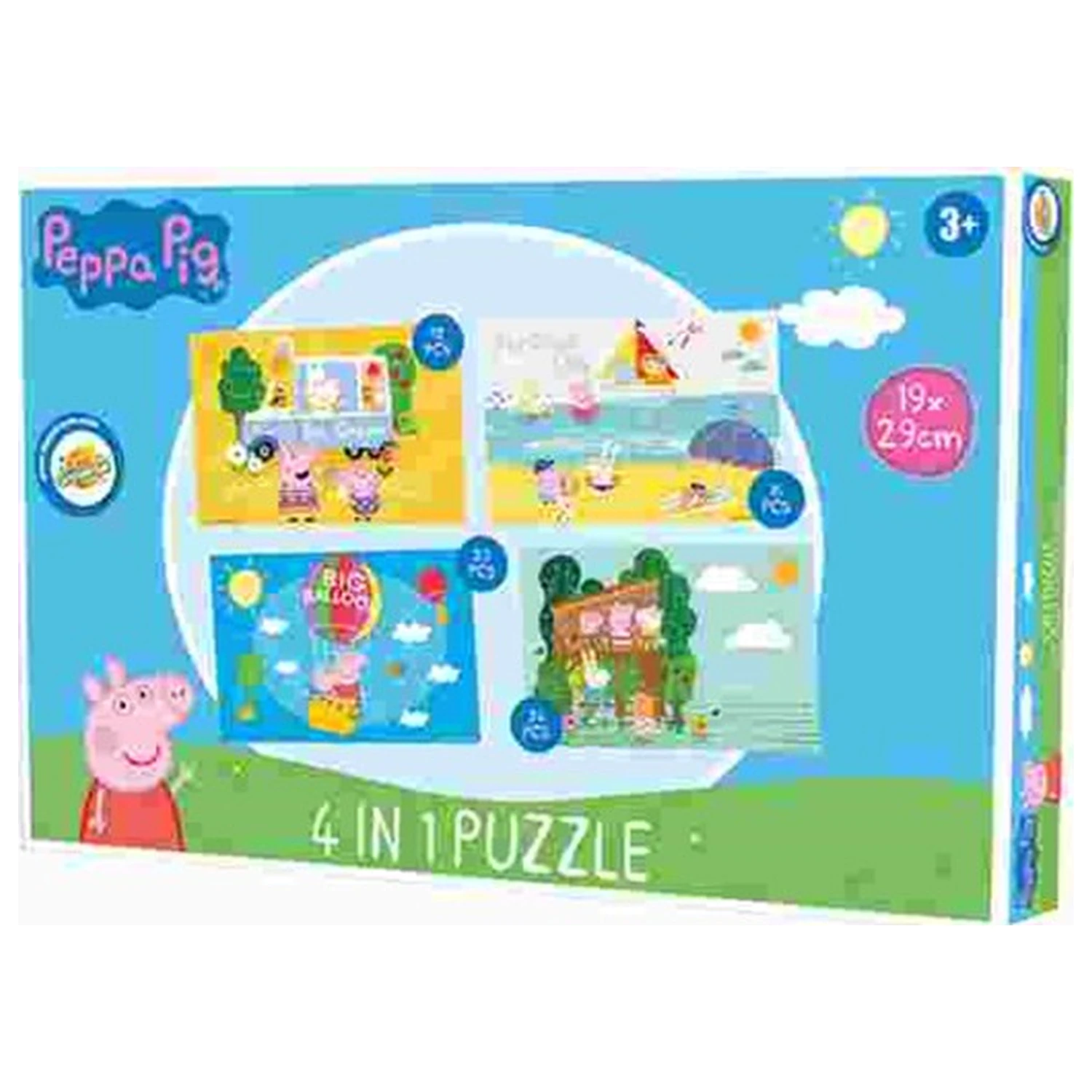 Peppa Pig Summer 4-in-1 Puzzle product photo