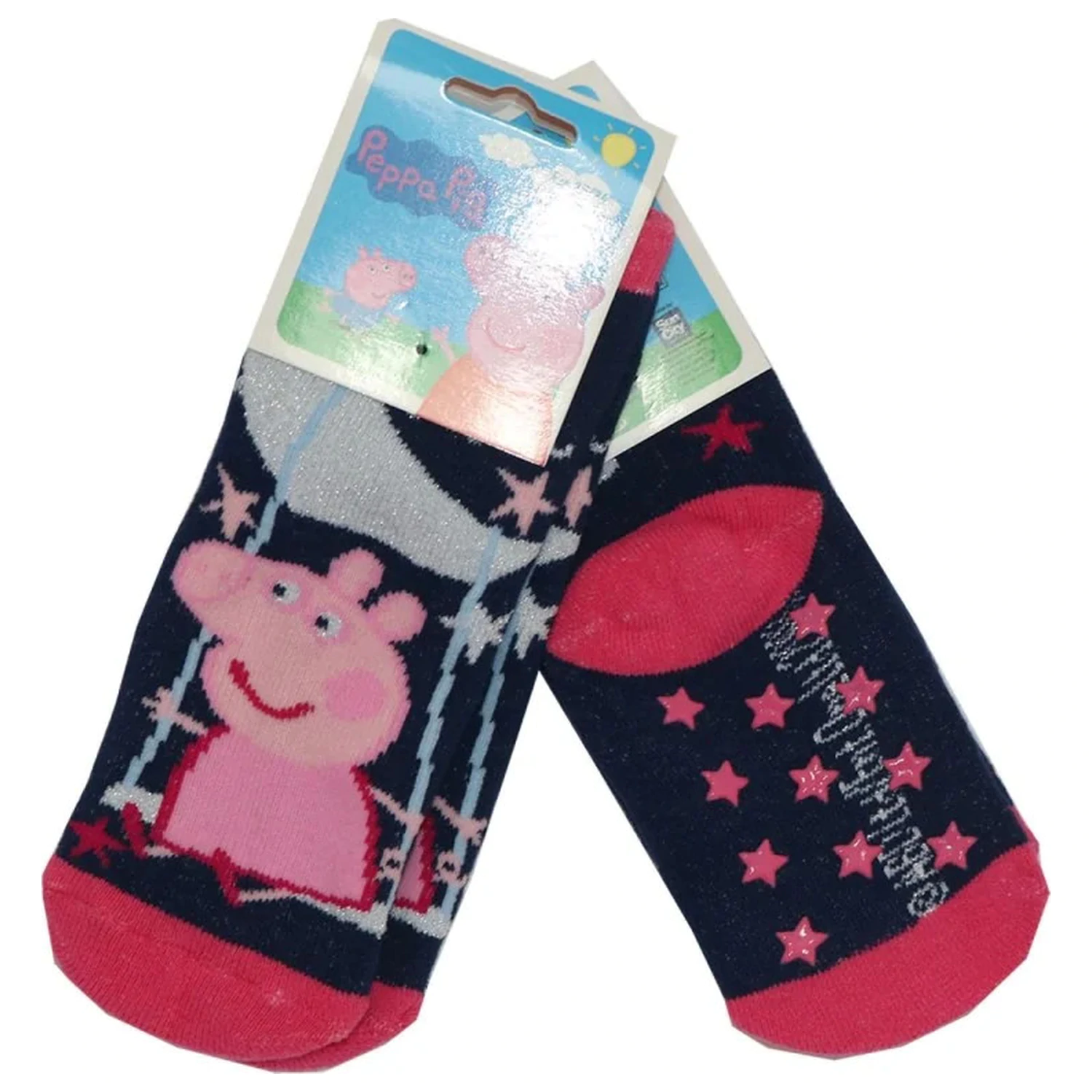 Peppa Pig Swing Children's Thick Non-Slip Socks 27/30 product photo