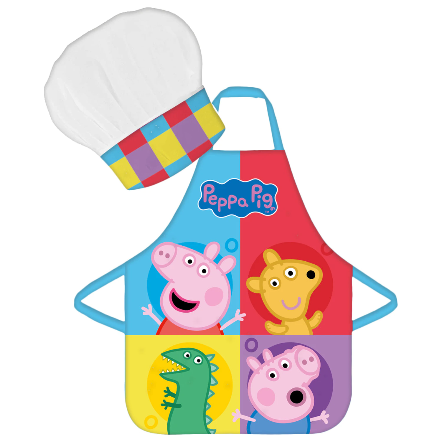 Peppa Pig Team Kids Apron 2-piece Set product photo
