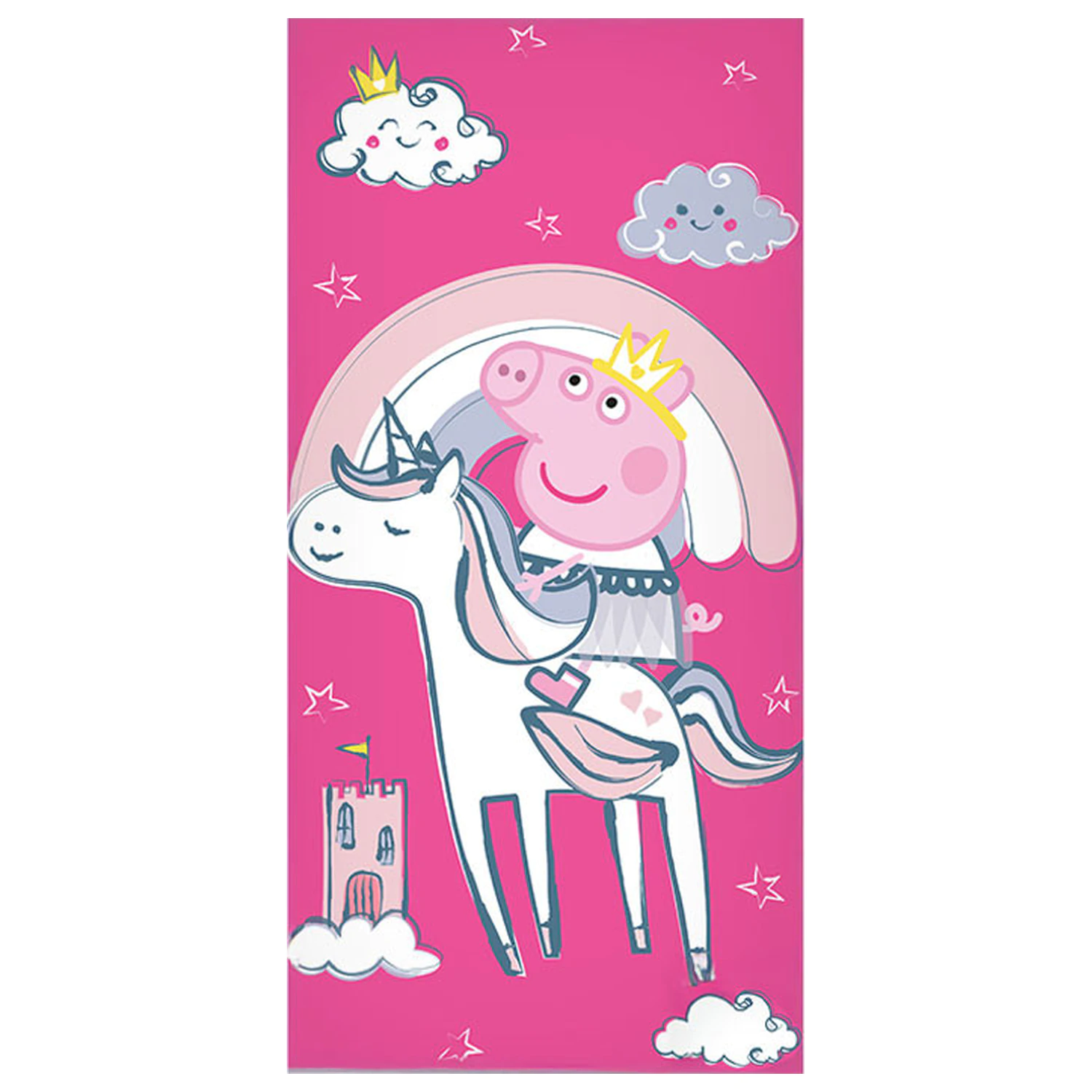 Peppa Pig Unicorn towel product photo