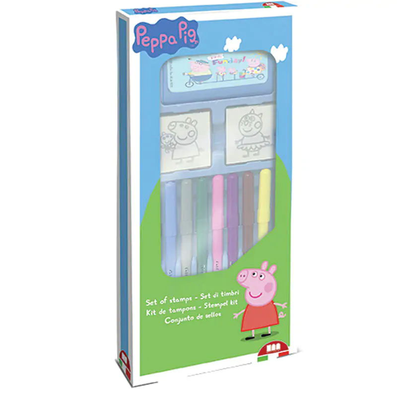 Peppa Pig stationery blister pack 13pcs product photo