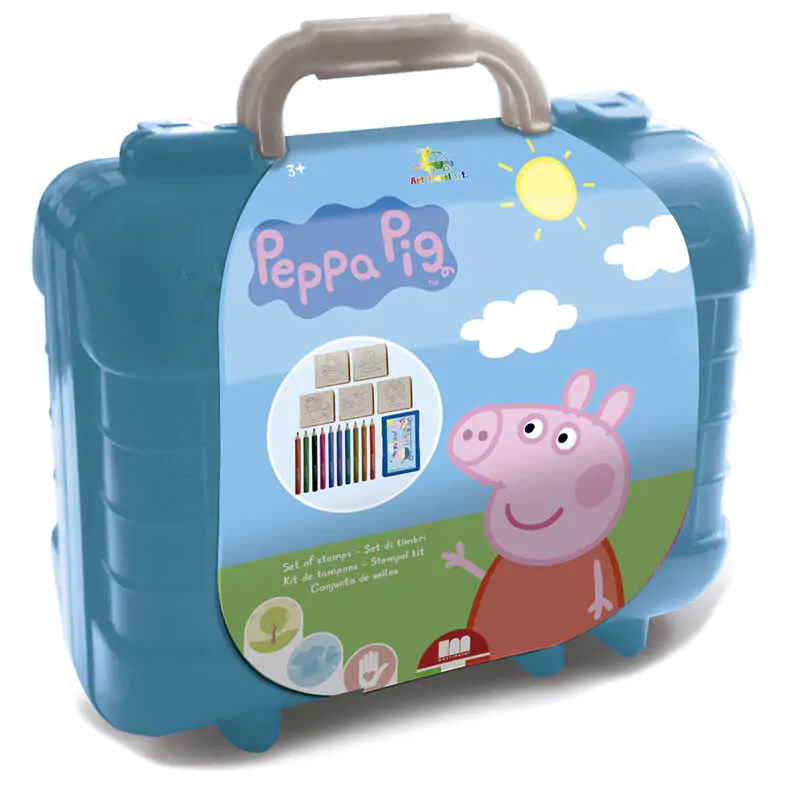 Peppa Pig stationery travel set 19pcs termékfotó