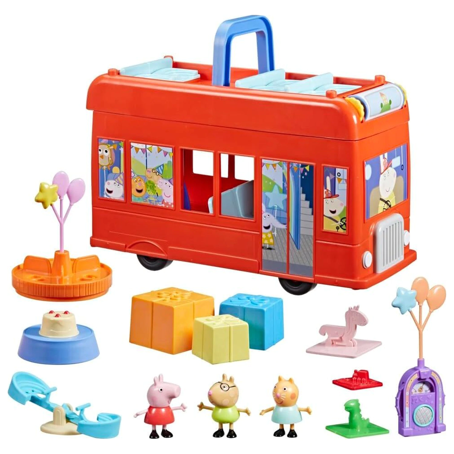 Peppa Pig 2-in-1 Party Bus playset product photo