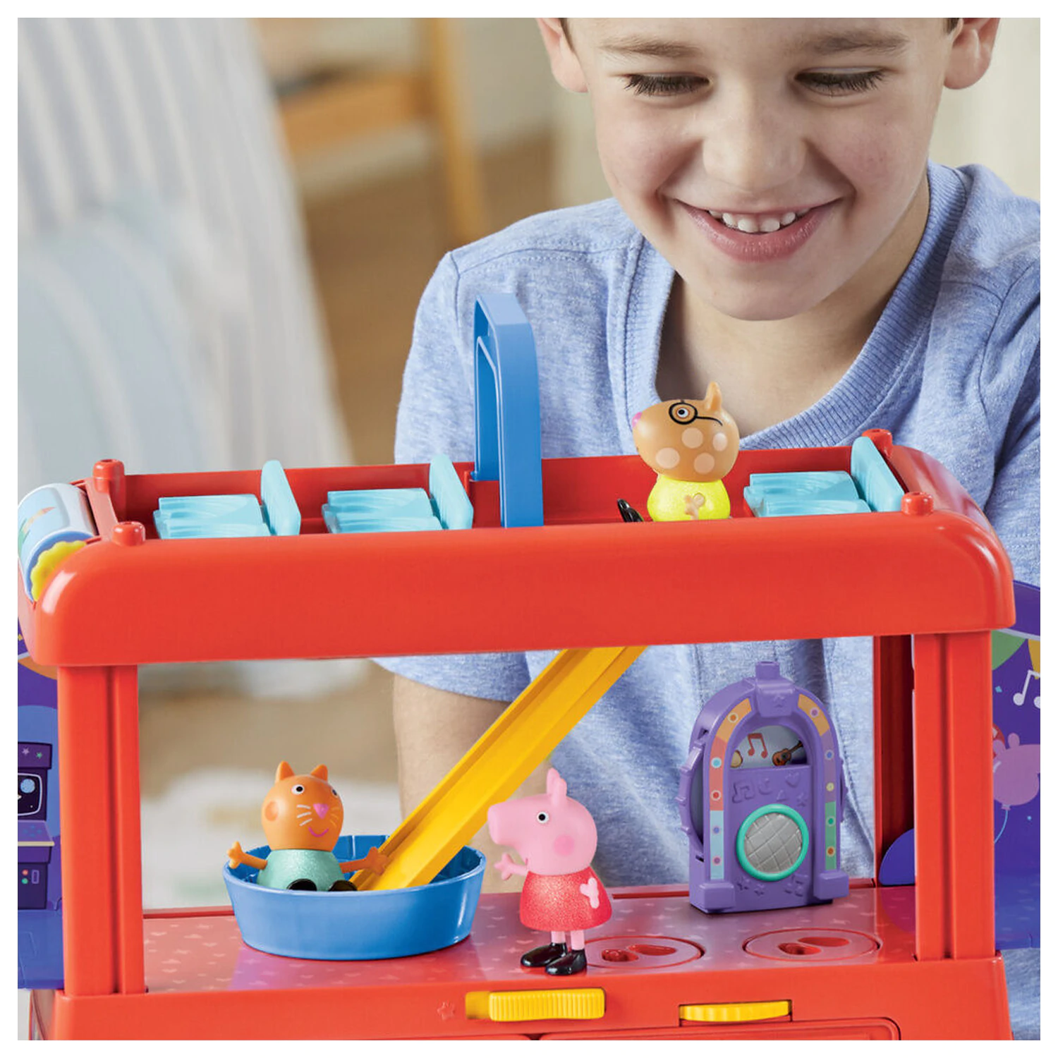 Peppa Pig 2-in-1 Party Bus playset product photo