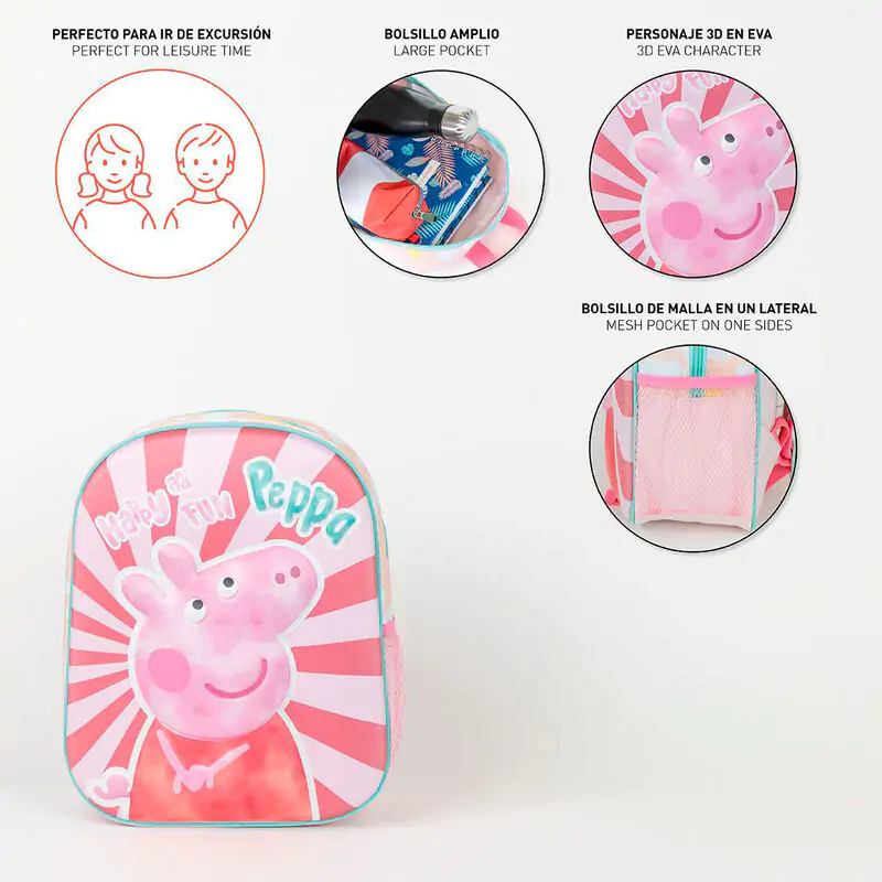 Peppa Pig 3D backpack 31cm product photo