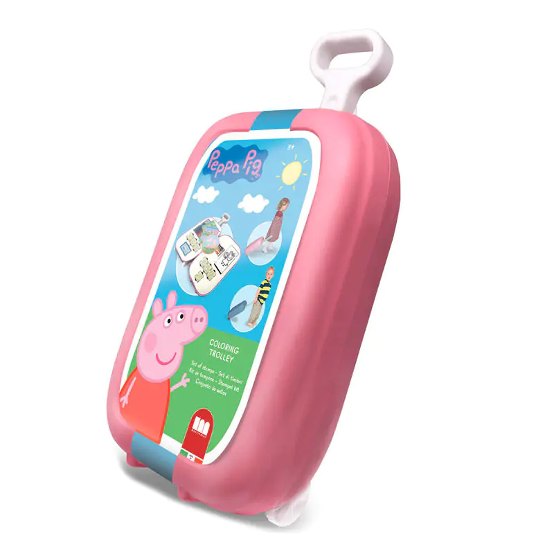 Peppa Pig stationery trolley set 63pcs product photo