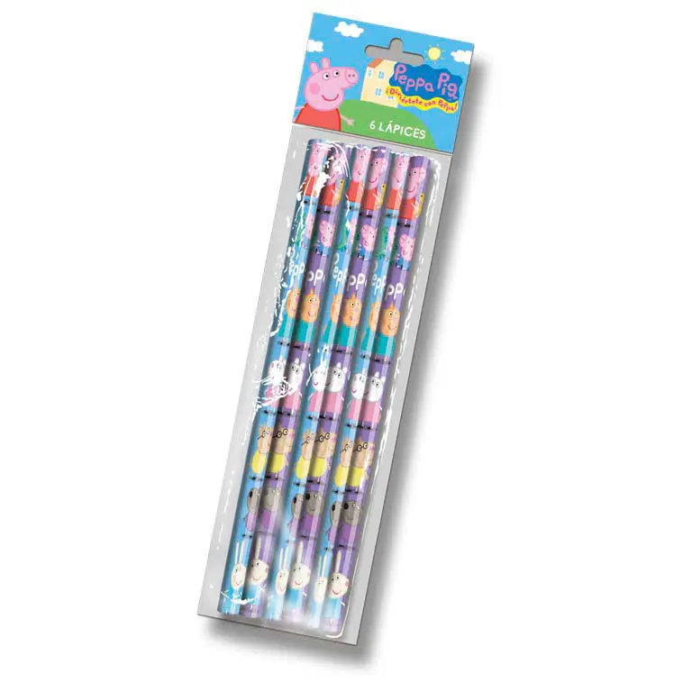Blister 6 lapiceros Peppa Pig product photo