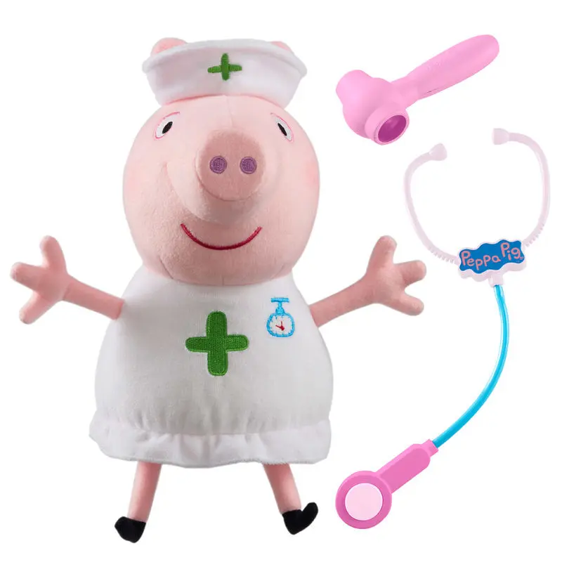 Peppa Pig Talking Nurse plush toy product photo