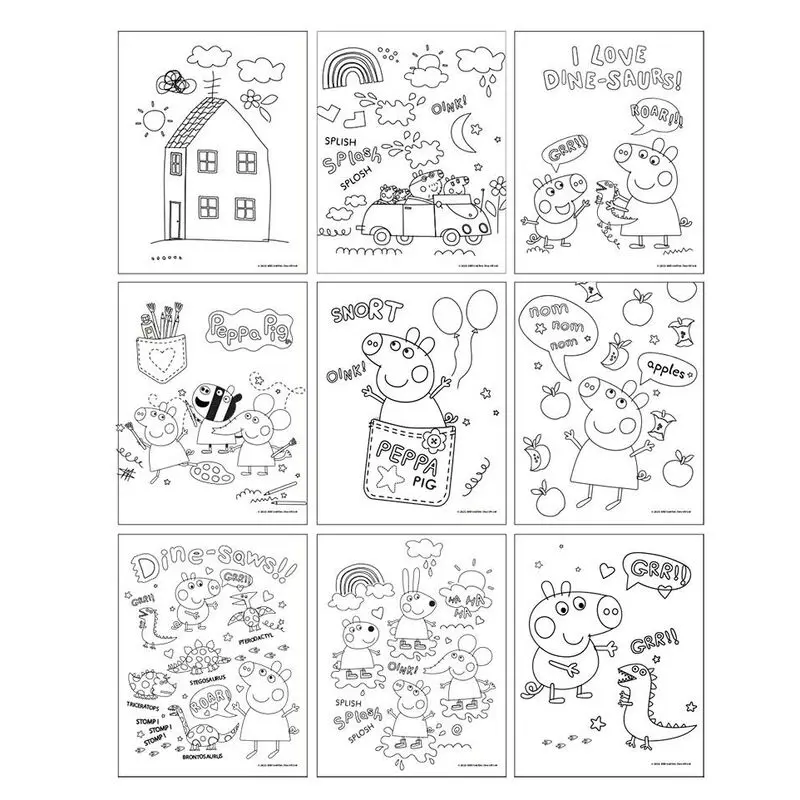 Peppa Pig Colouring stationery set product photo