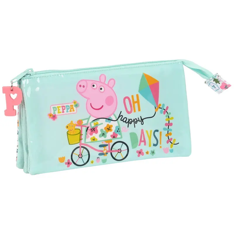 Peppa Pig Cosy Corner triple pencil case product photo