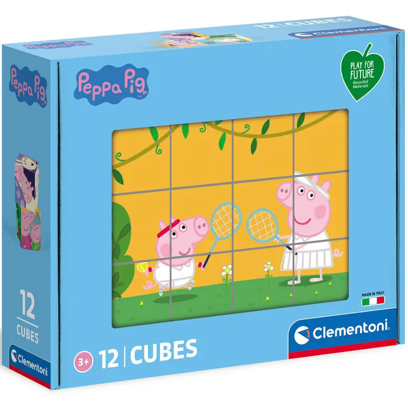 Peppa Pig cube puzzle 12pcs product photo