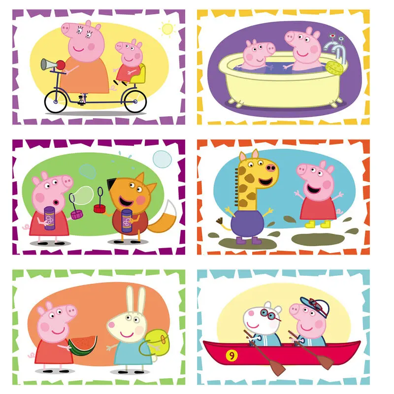 Peppa Pig Cube puzzle 6pcs product photo