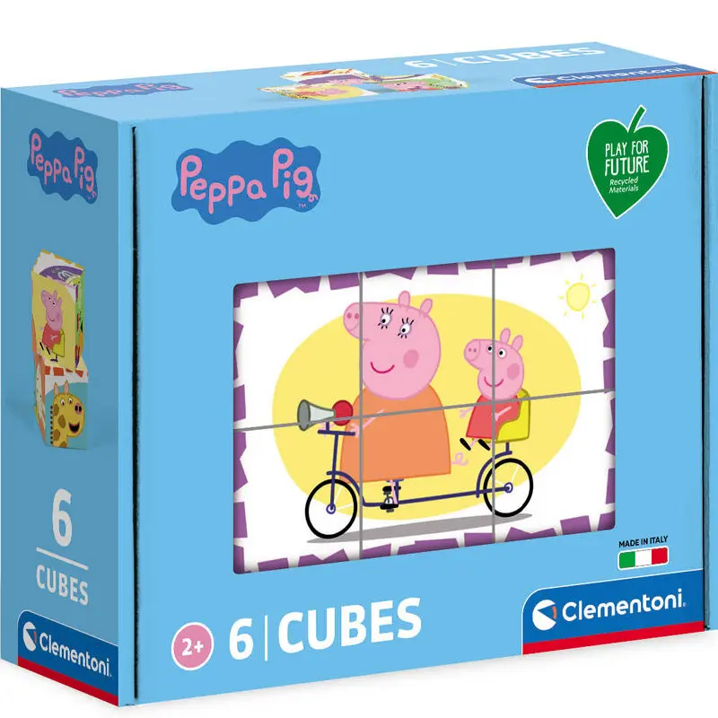 Peppa Pig Cube puzzle 6pcs product photo