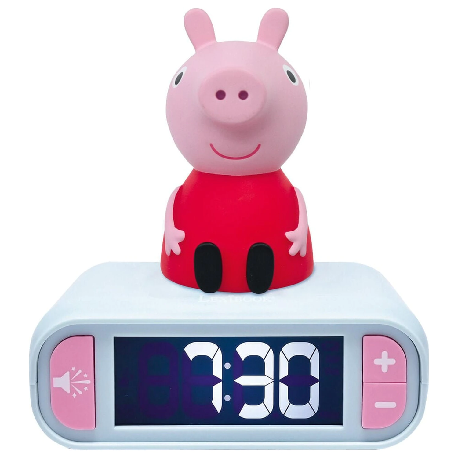 Peppa Pig Digital Alarm Clock with 3D Nightlight product photo