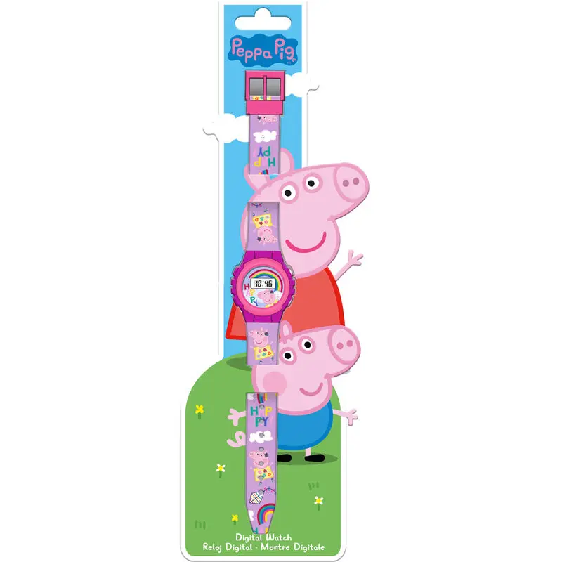 Peppa Pig digital watch product photo