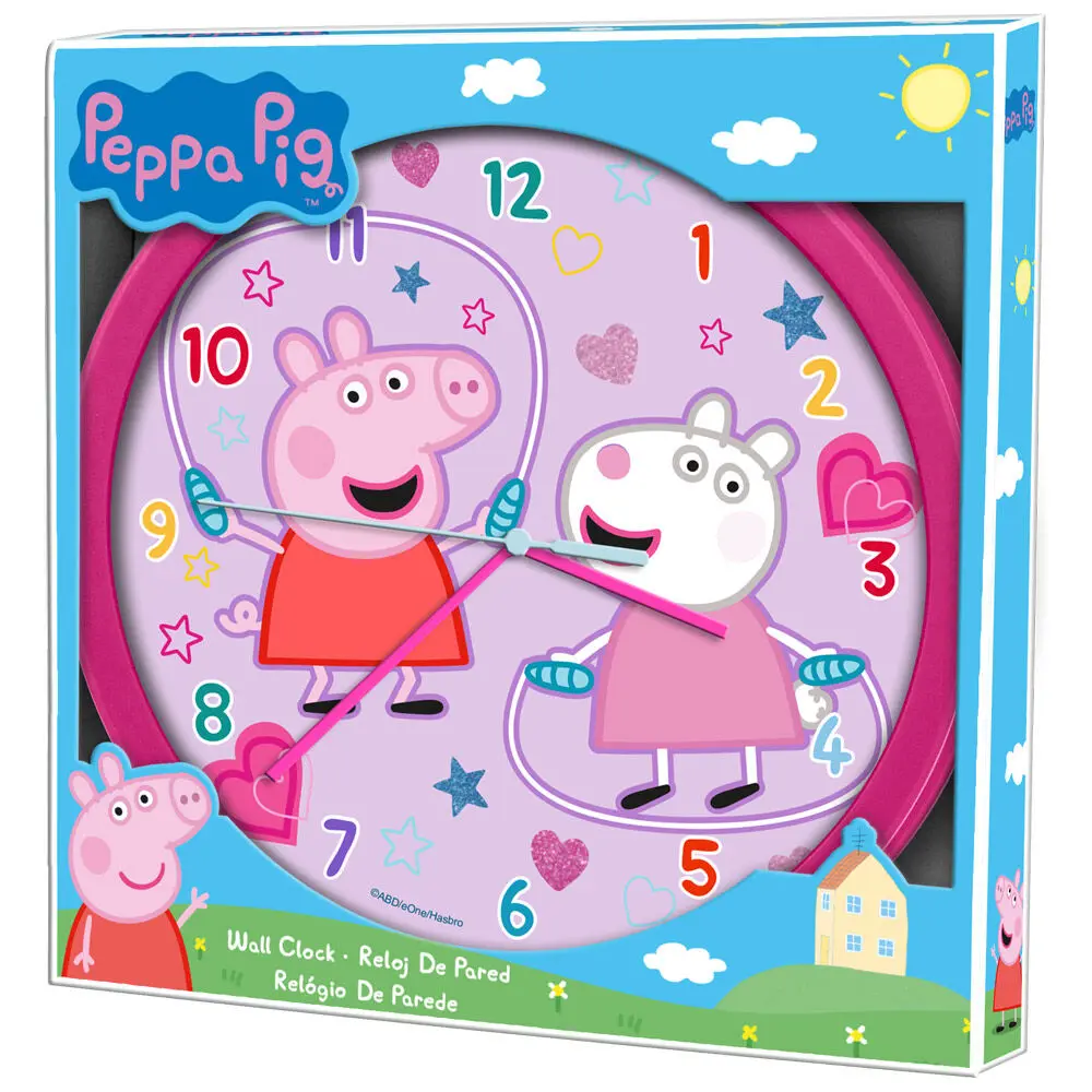 Peppa Pig wall clock product photo