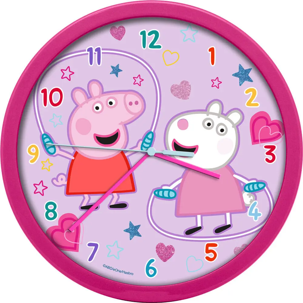 Peppa Pig wall clock product photo
