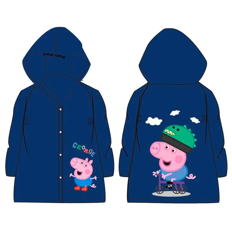 Peppa Pig George raincoat product photo