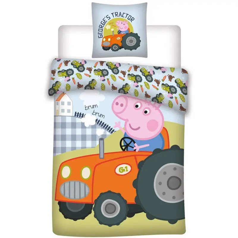 Peppa Pig George cotton duvet cover bed 90cm product photo
