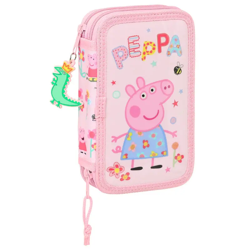 Peppa Pig Having Fun double pencil case 28pcs product photo