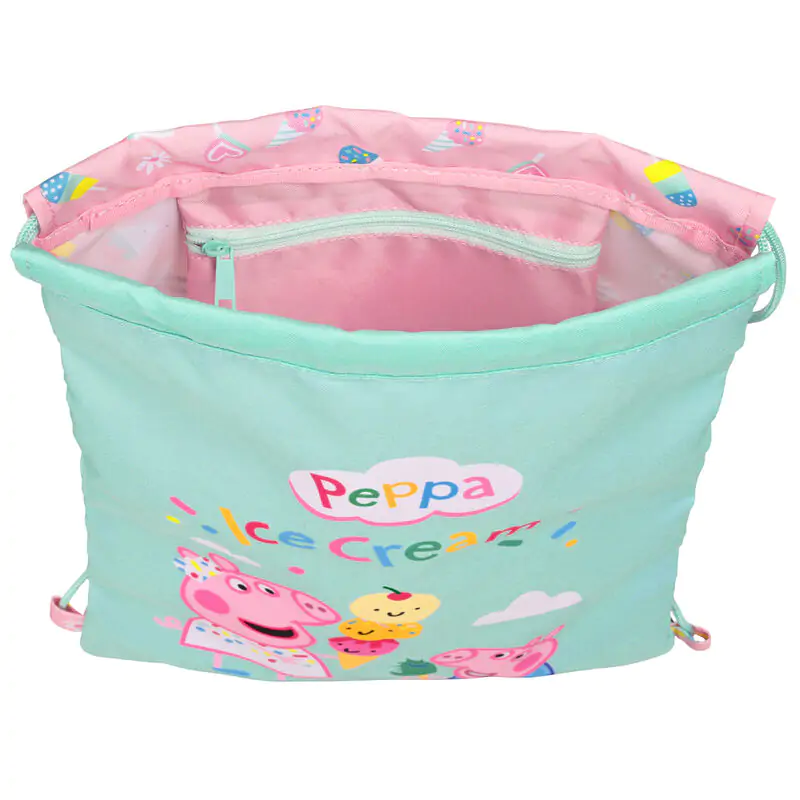Peppa Pig Ice Cream gym bag 34cm product photo