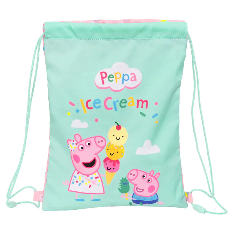 Peppa Pig Ice Cream gym bag 34cm product photo