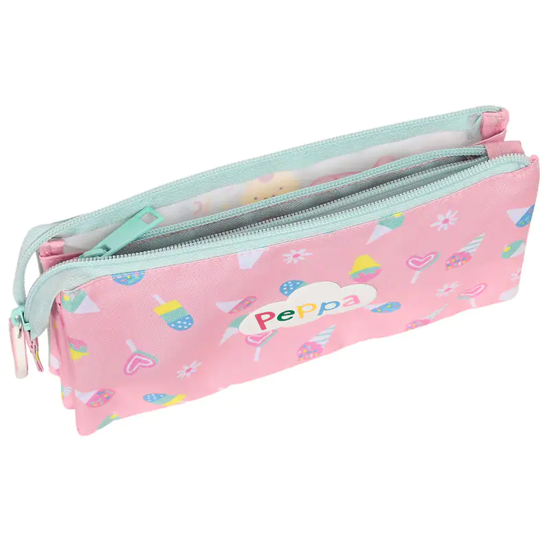 Peppa Pig Ice Cream triple pencil case product photo