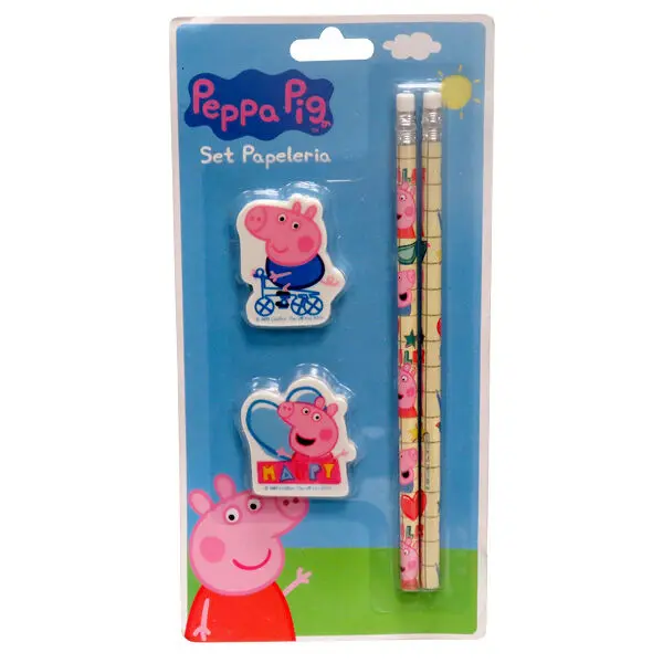 Peppa Pig stationery set product photo