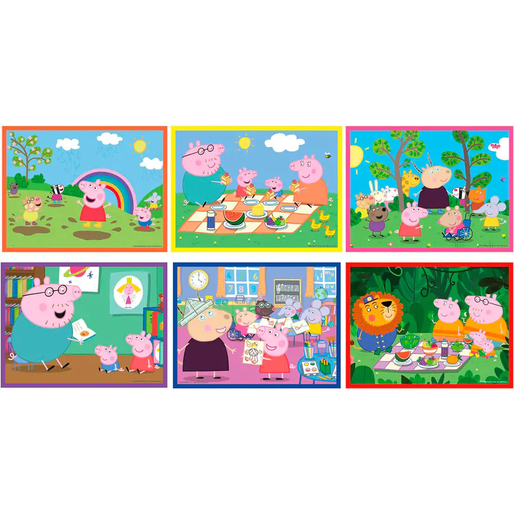 Peppa Pig cube puzzle 12pcs product photo