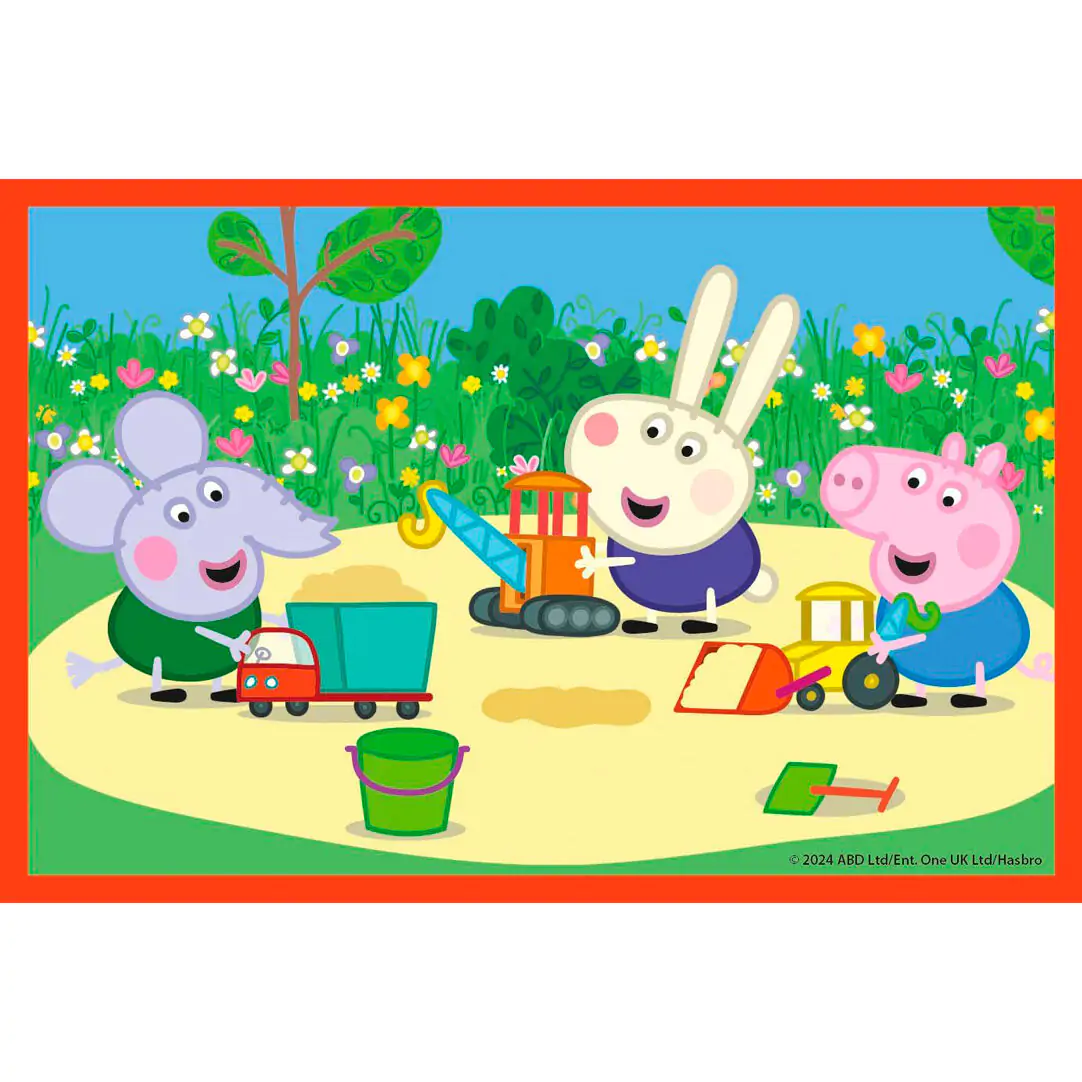 Peppa Pig cube puzzle 6pcs product photo