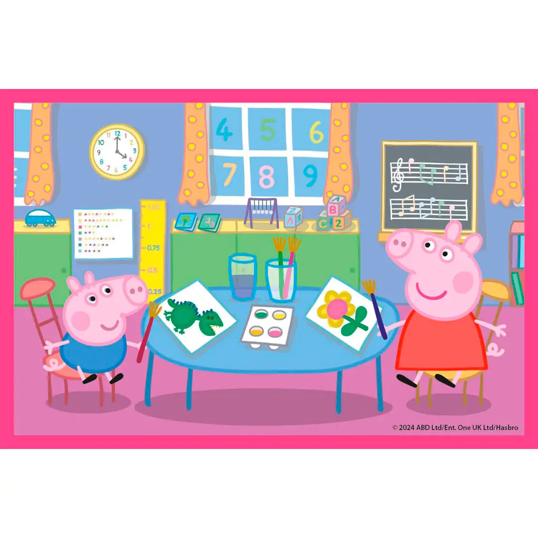 Peppa Pig cube puzzle 6pcs product photo