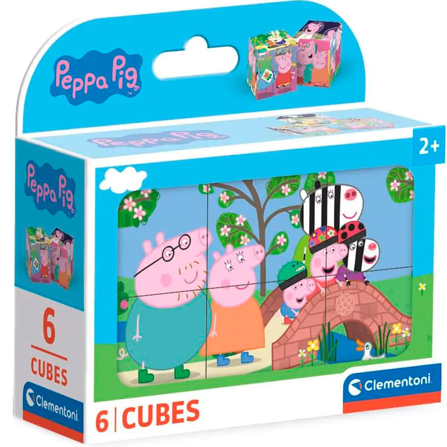 Peppa Pig cube puzzle 6pcs product photo