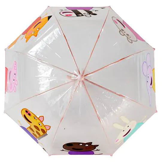 Peppa Pig manual transparent bubble umbrella 48cm product photo