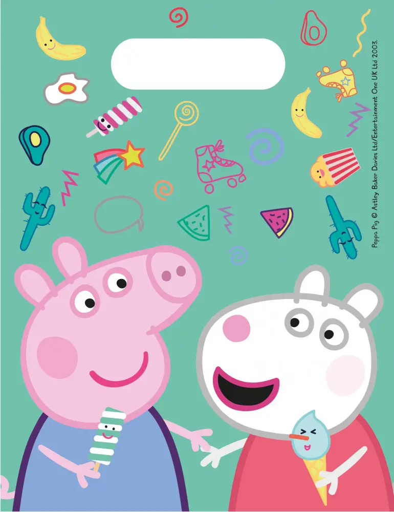 Peppa Pig Messy Play, Peppa Pig Gift Bag 6 Pieces product photo