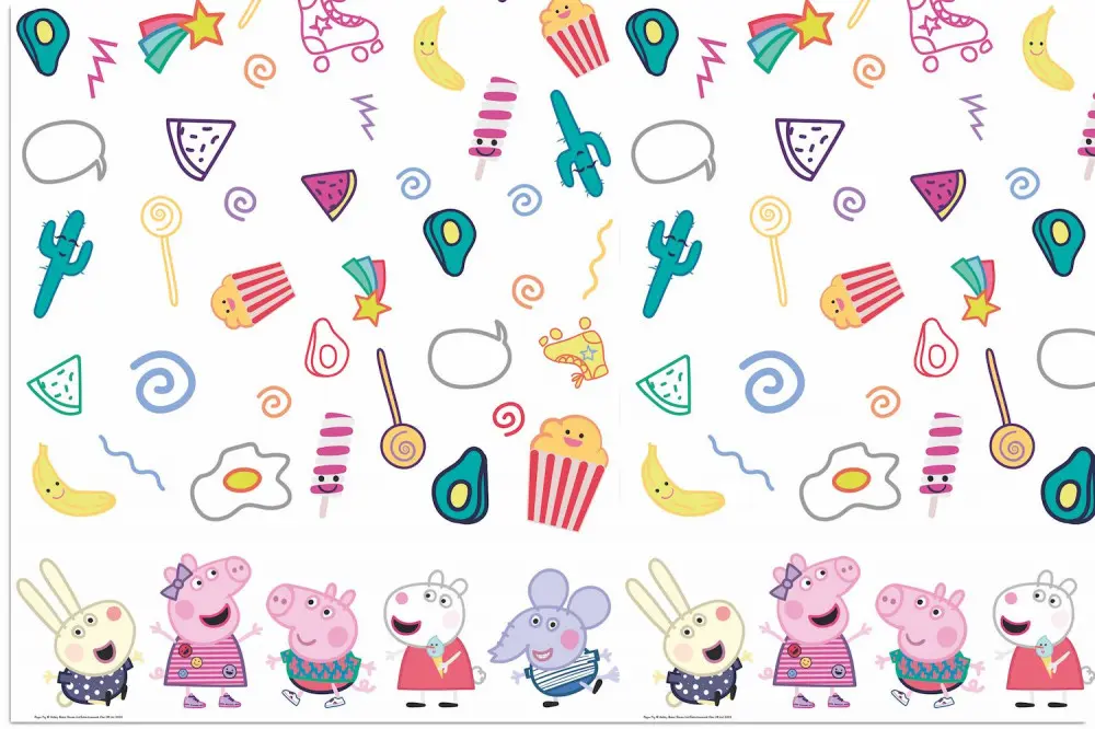 Peppa Pig Messy Play Tablecloth 120*180 cm product photo