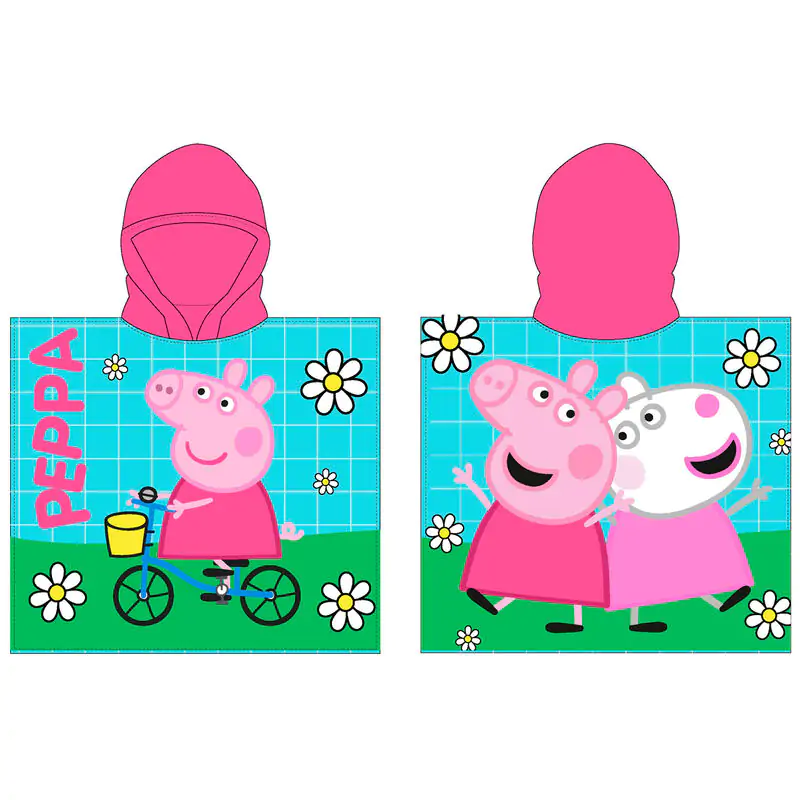 Peppa Pig microfibre poncho towel termékfotó