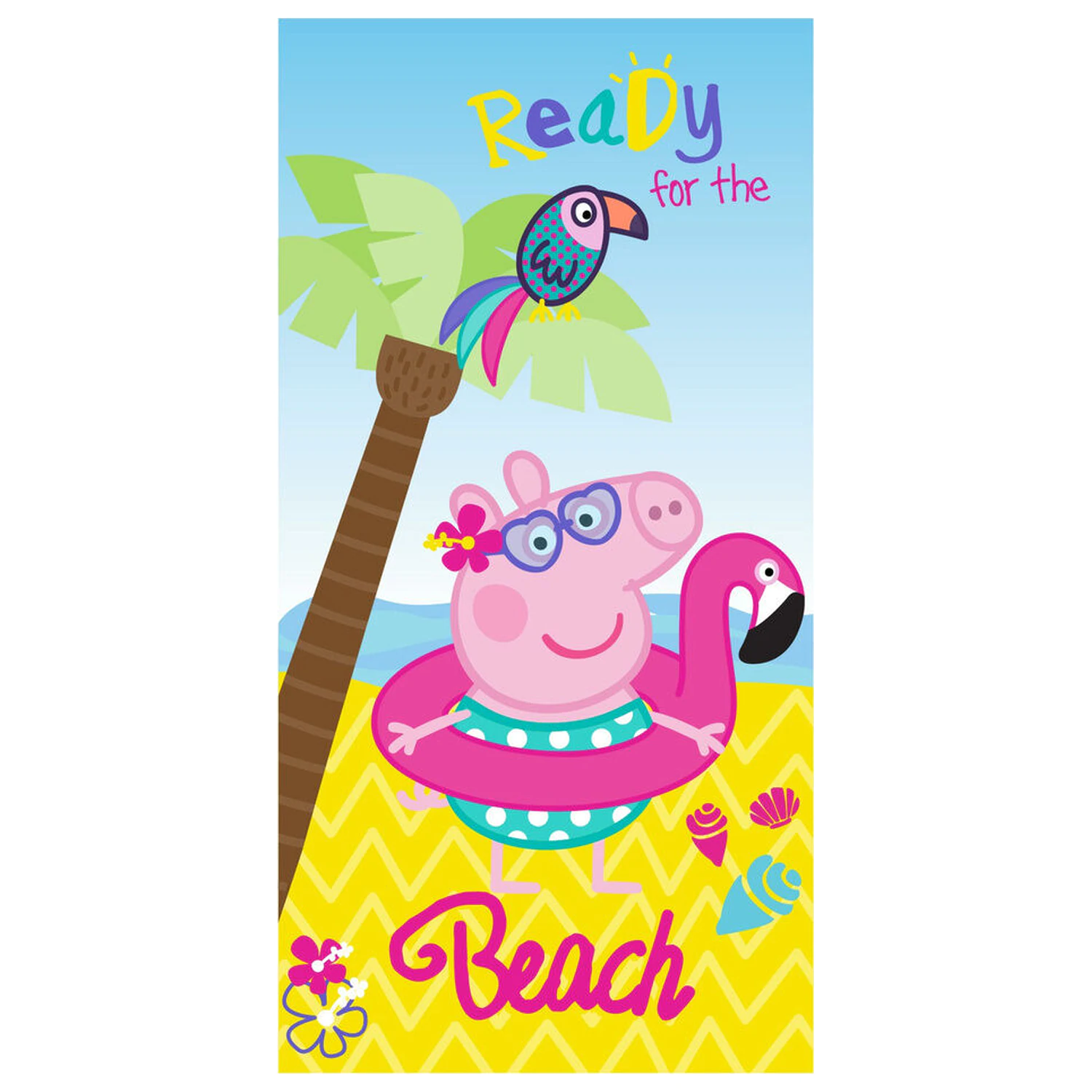 Peppa Pig microfibre beach towel product photo